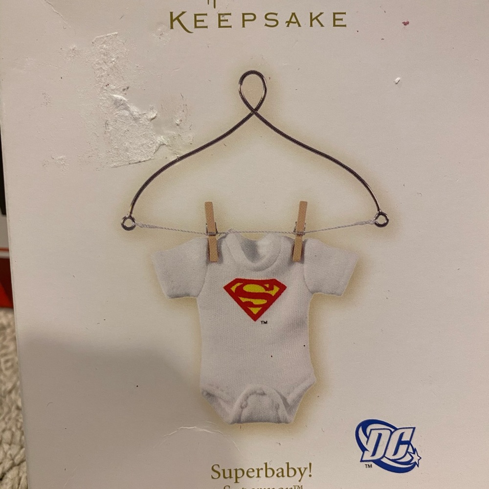 COPY - Super baby ornament
